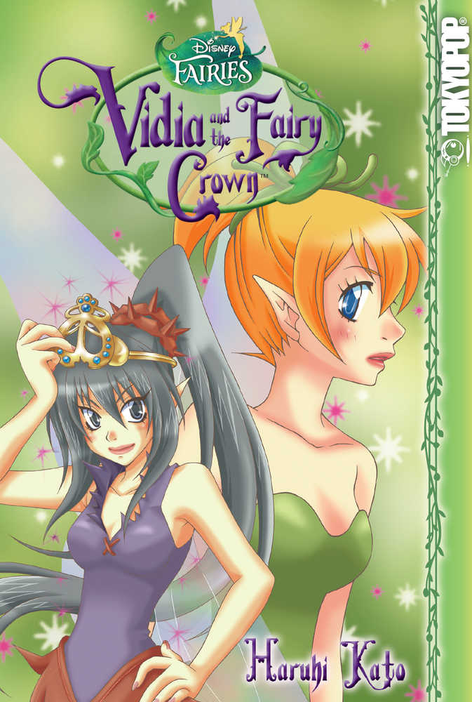 Disney Fairies Manga Graphic Novel Volume 01 Vidia & Fairy Crown 