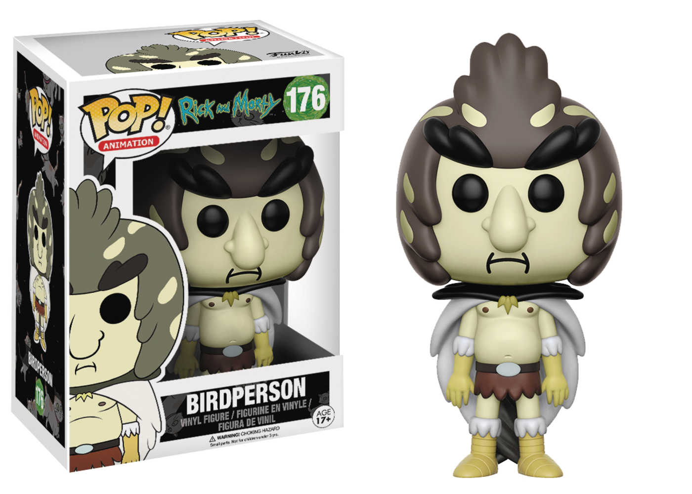 Pop Animation Rick & Morty Bird Person Vinyl Figure 