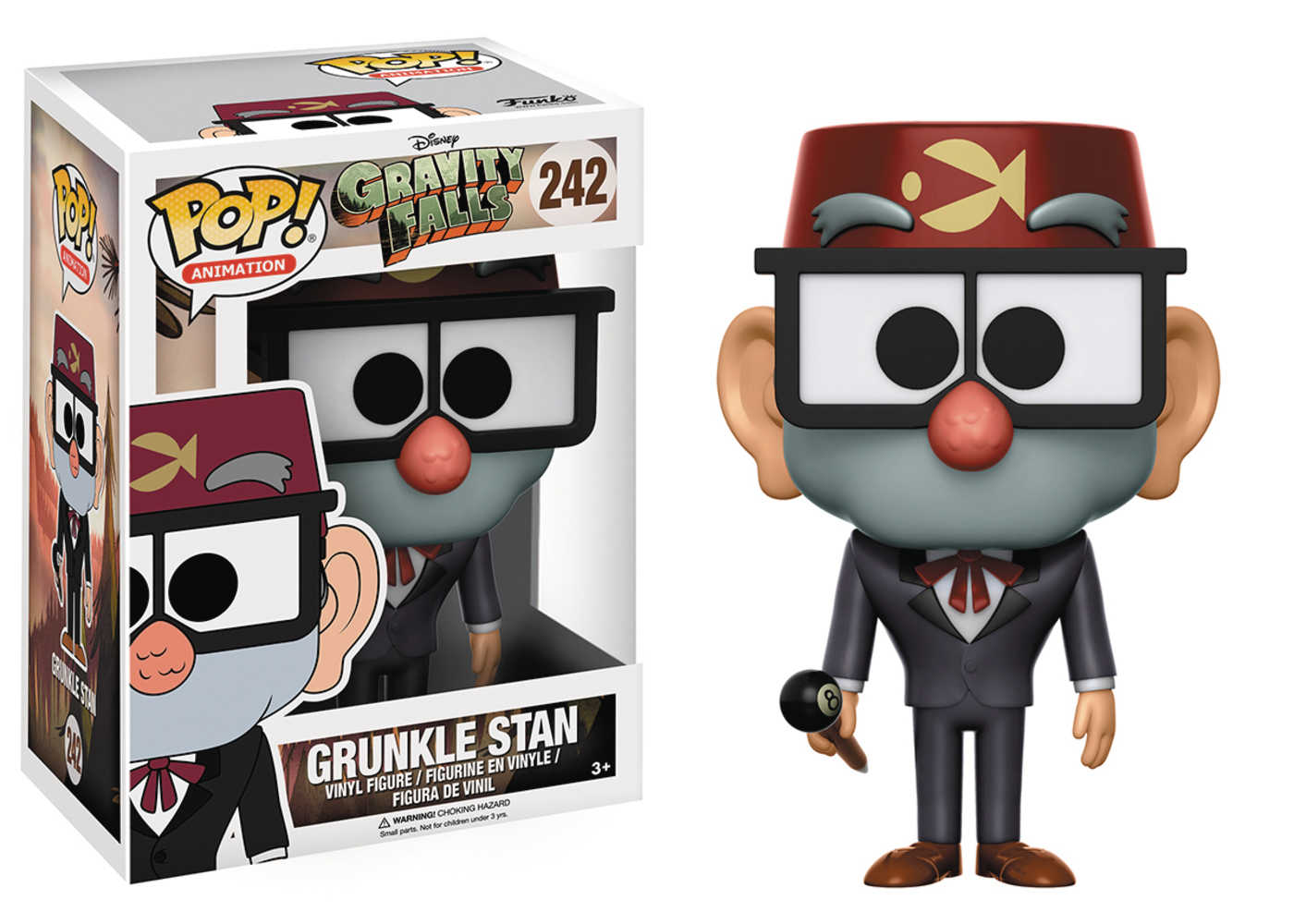 Pop Gravity Falls Grunkle Stan Vinyl Figure 