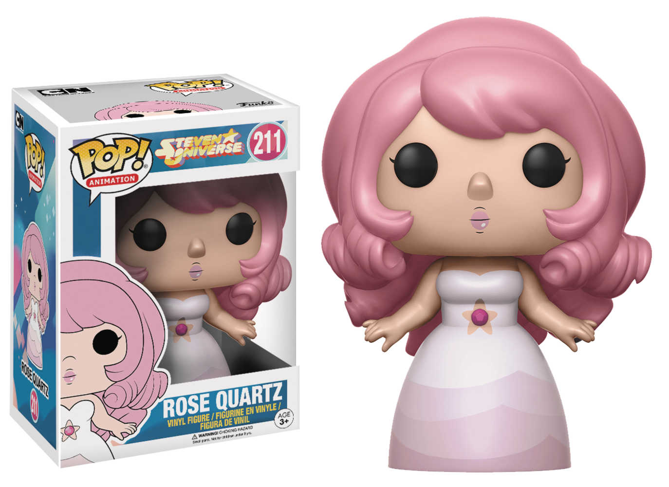 Pop Steven Universe Rose Quartz Vinyl Figure 