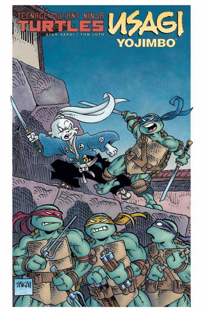 Teenage Mutant Ninja Turtles Usagi Yojimbo Hardcover Edition