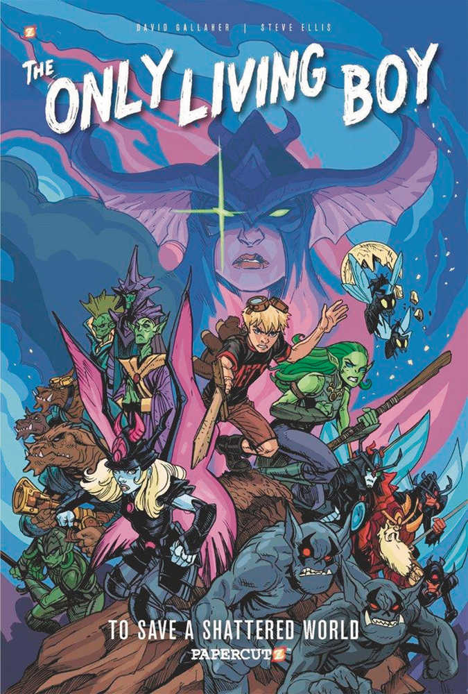 Only Living Boy Graphic Novel Volume 05 To Save A Shattered World 