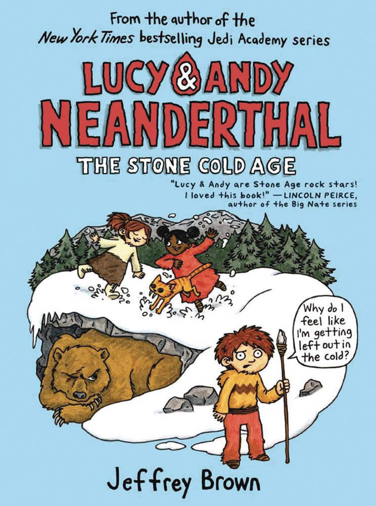 Lucy & Andy Neanderthal Hardcover Graphic Novel Volume 02 Stone Cold Age 