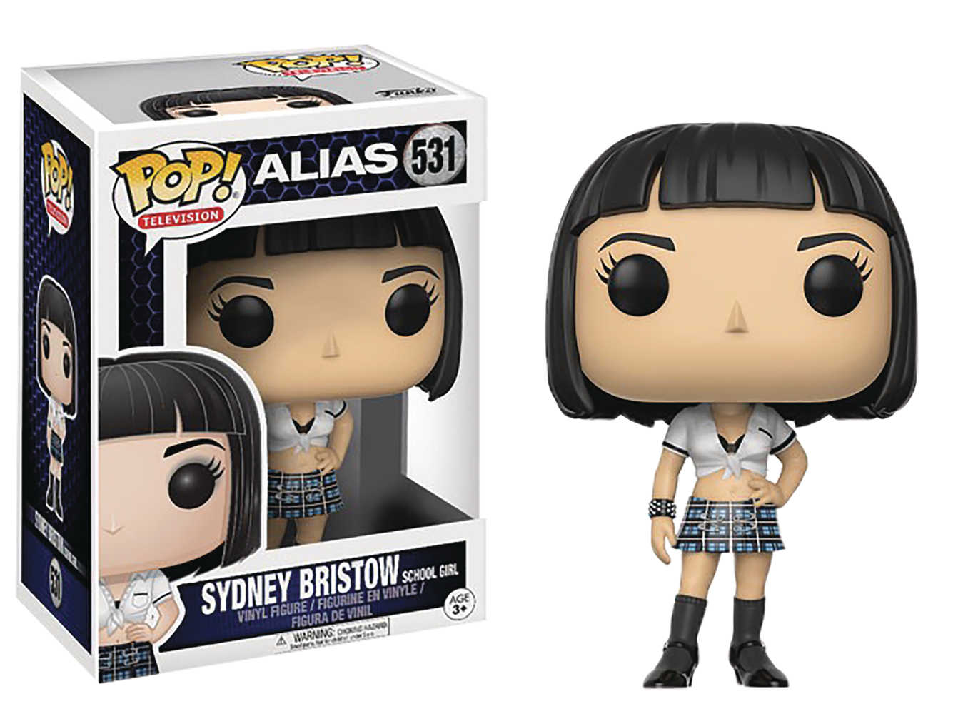 Pop Alias Sydney Bristow School Girl Vinyl Figure 