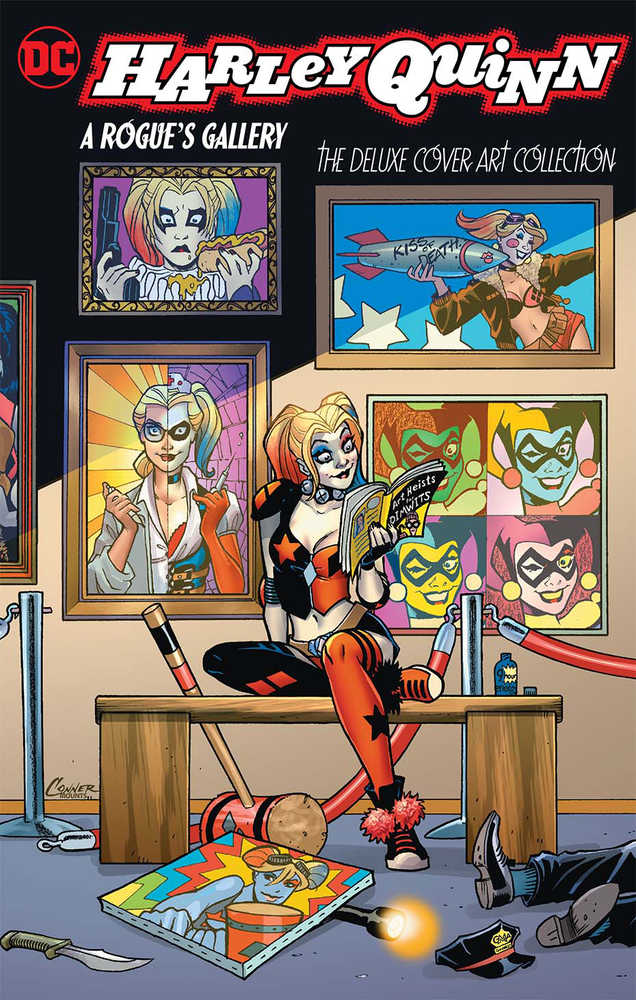 Harley Quinn A Rogues Gallery The Deluxe Cover Art Collector's Hardcover