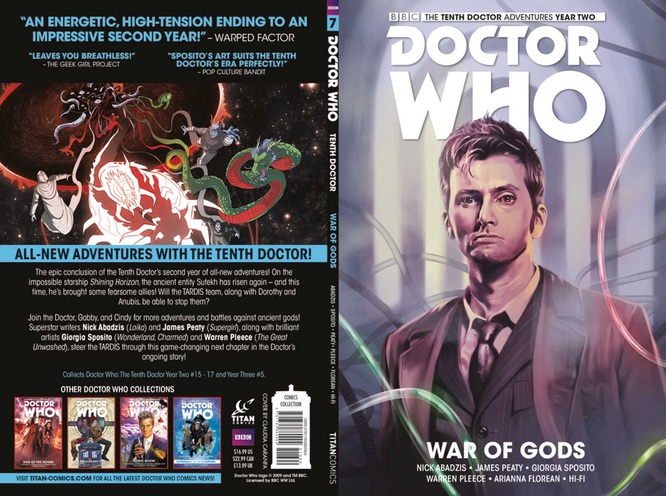 Doctor Who 10 Th TPB Volume 07 War Of Gods
