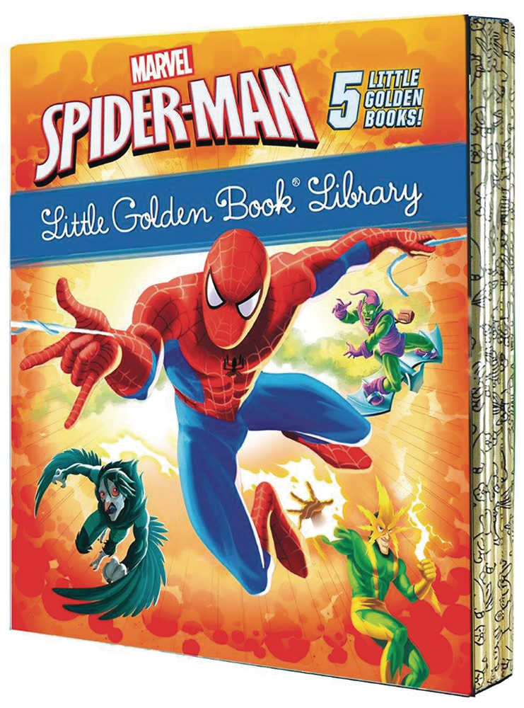 Marvel Spider-Man Little Golden Book Library 