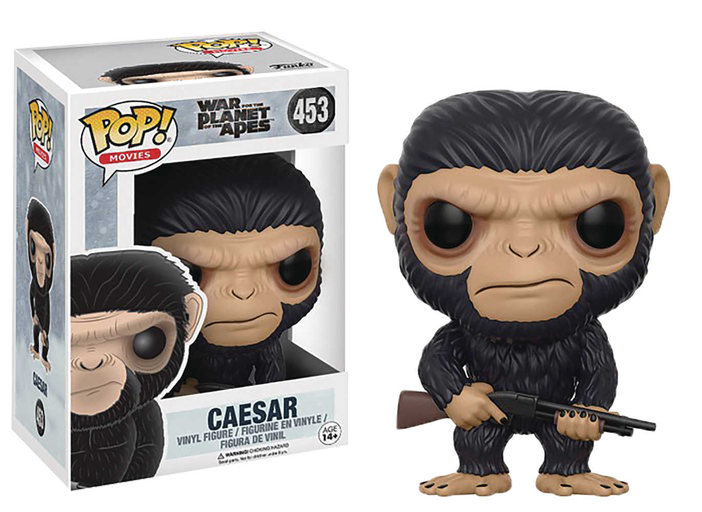 Pop War For The Planet Of The Apes Caesar Vinyl Figure 