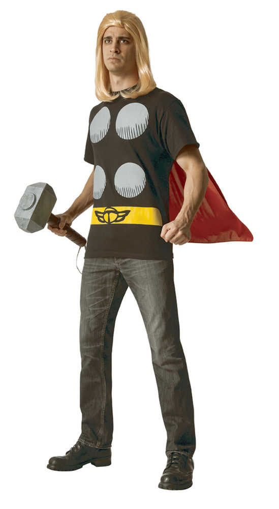 Marvel Thor T-Shirt with Cape XL 