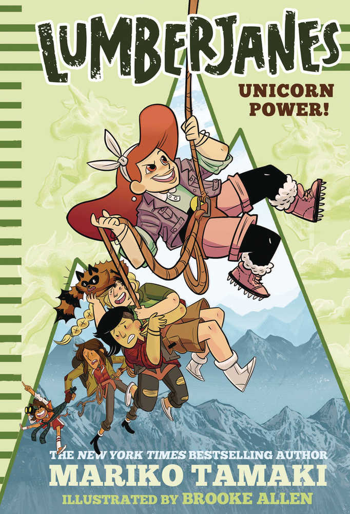 Lumberjanes Illustrated Hardcover Novel Volume 01 Unicorn Power 