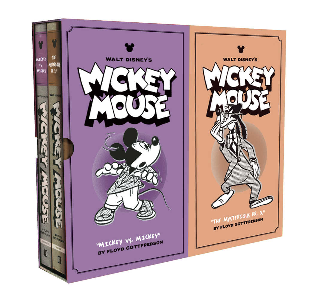 Disney Mickey Mouse Box Set Hardcover Volume 11 & 12 