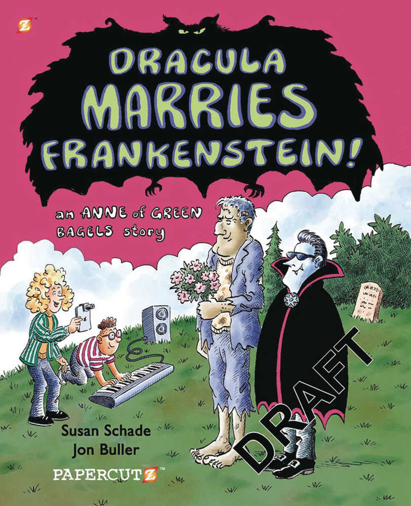 Dracula Marries Frankenstein Graphic Novel 