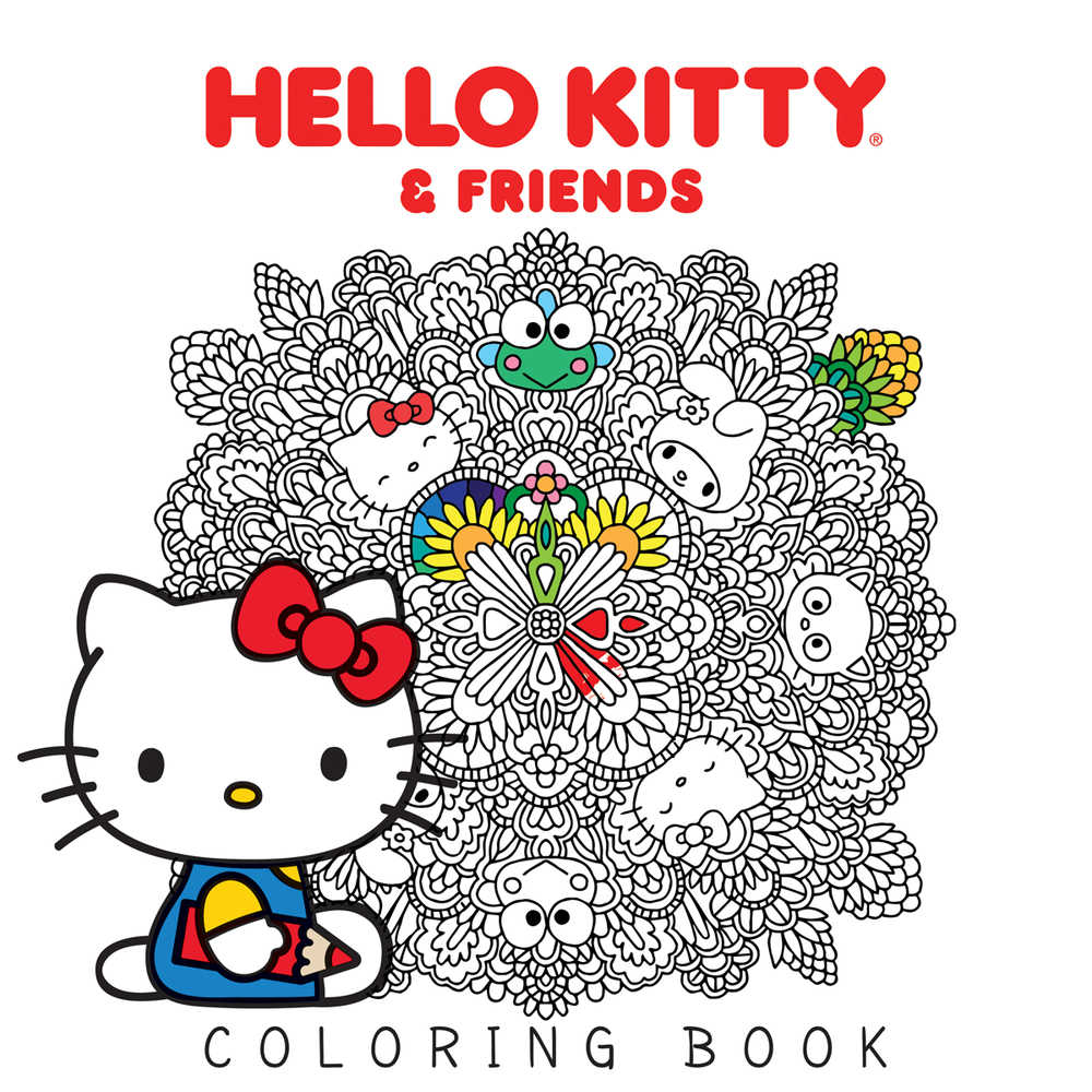 Hello Kitty & Friends Coloring Book Softcover 