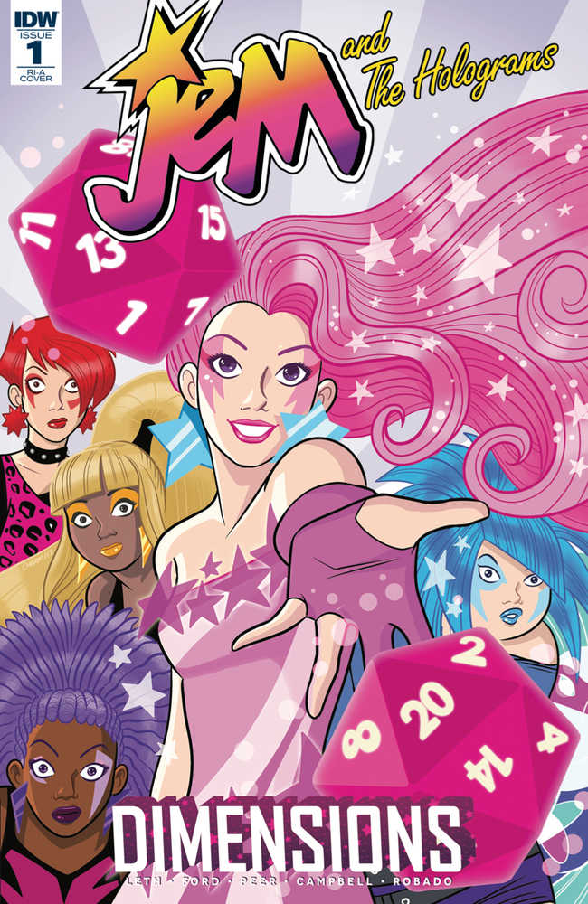 Jem & The Holograms Dimensions #1 10 Copy Variant Edition 