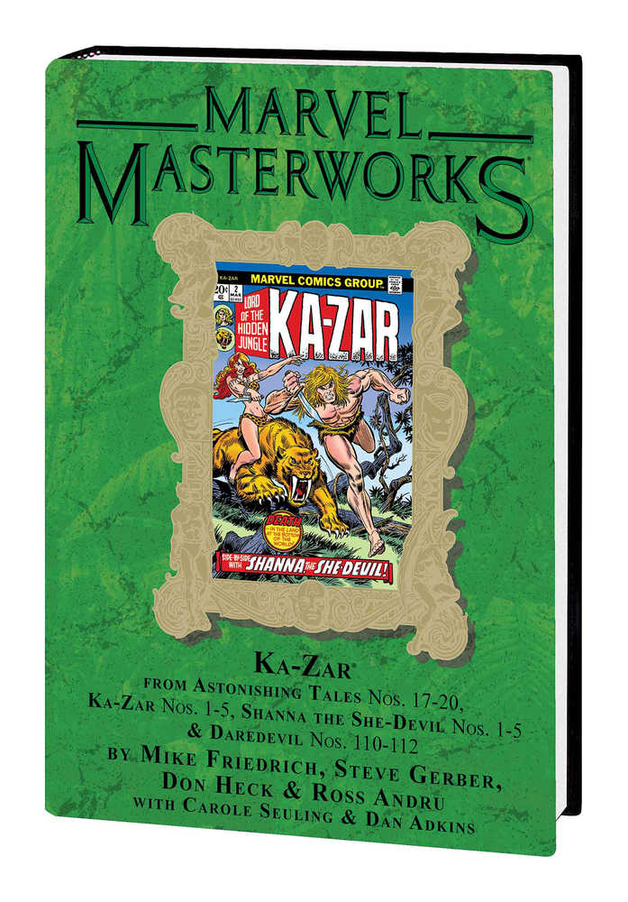 Marvel Masterworks Ka Zar Hardcover Volume 02 Direct Market Variant Edition 257