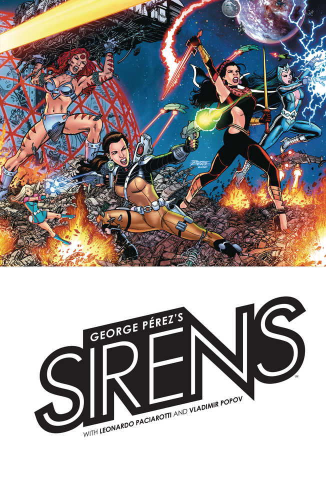 George Perez Sirens Hardcover 
