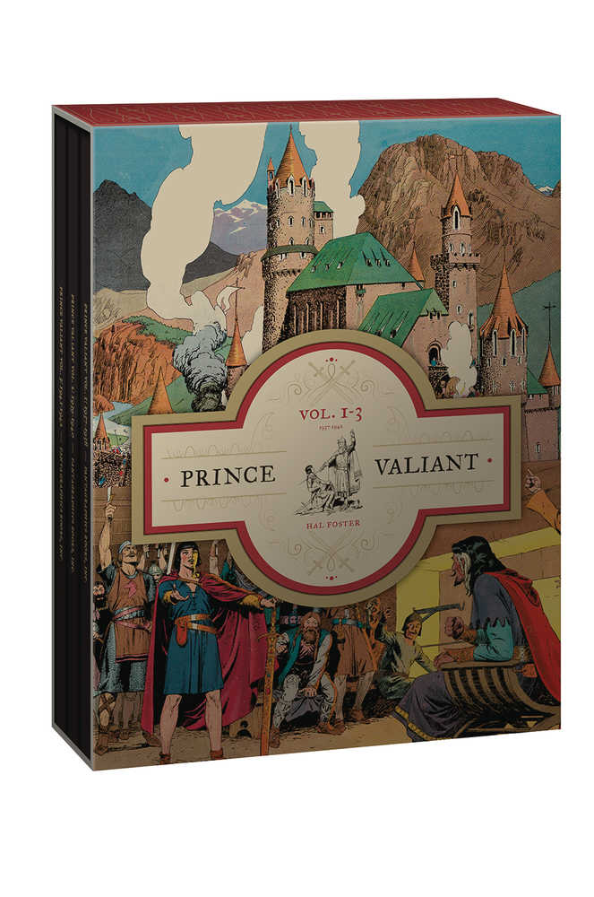 Prince Valiant Hardcover Box Set Volume 01 03 1937 1942 