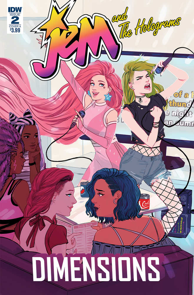 Jem & The Holograms Dimensions #2 Cover A Keenan