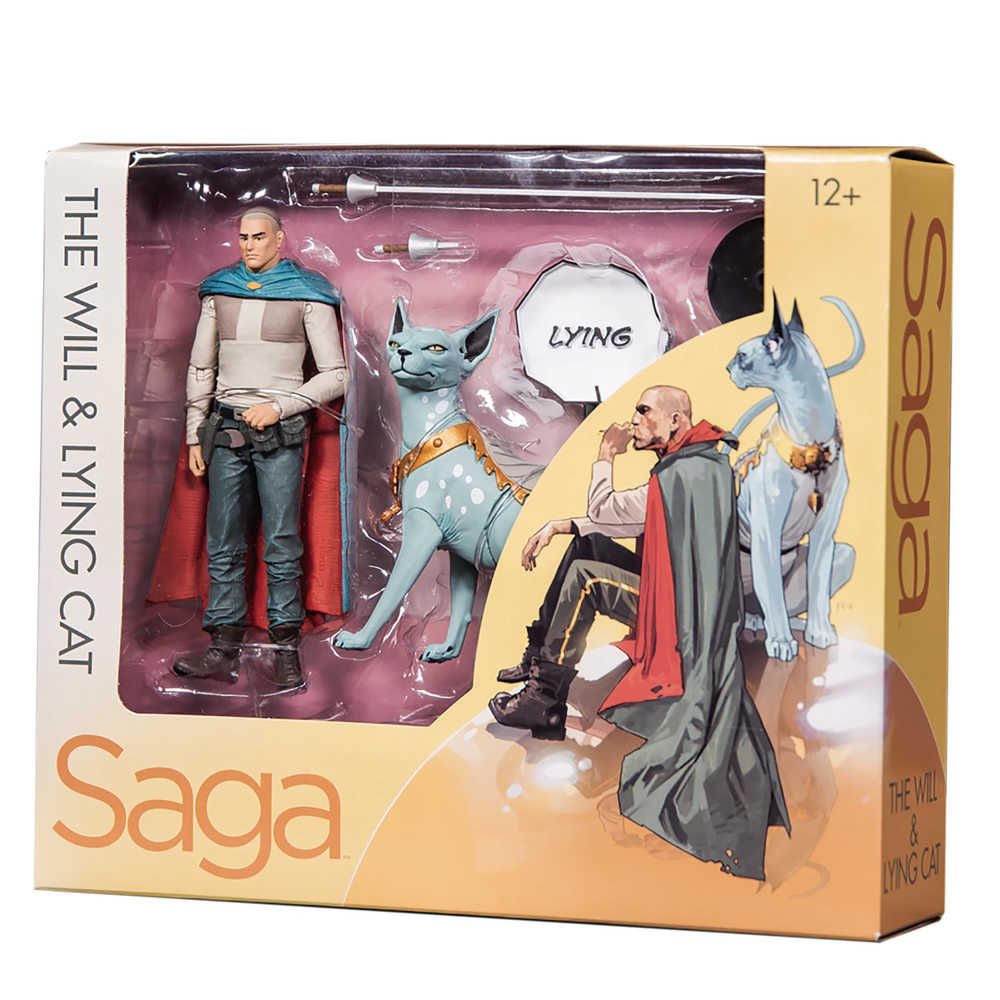 Saga The Will & Lying Cat Action Figure 2 Pack  