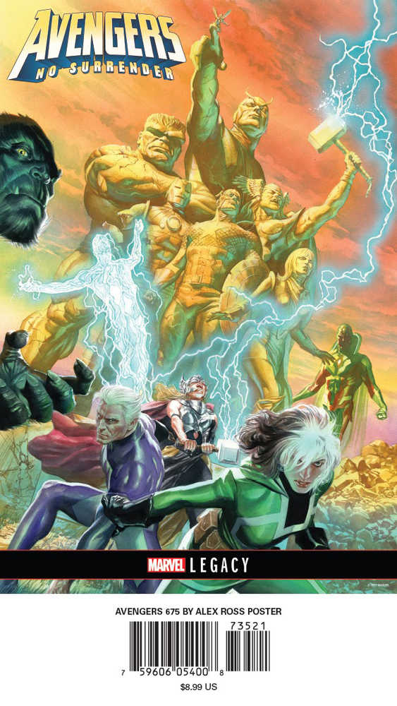 Avengers #675 By Alex Ross Poster