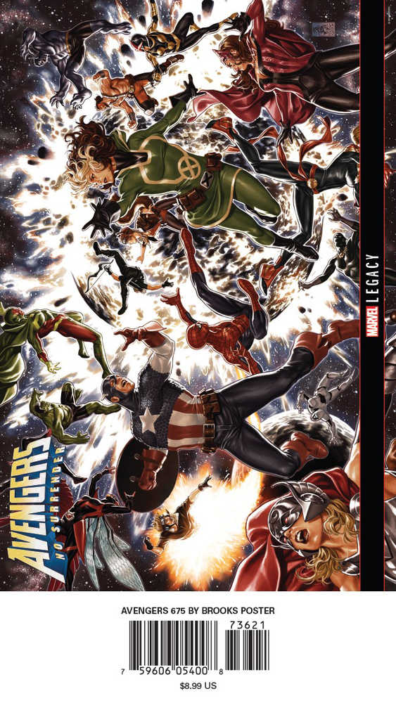 Avengers #675 By Brooks Poster