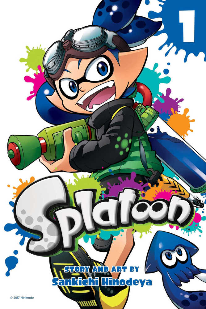 Splatoon Manga Graphic Novel Volume 01 