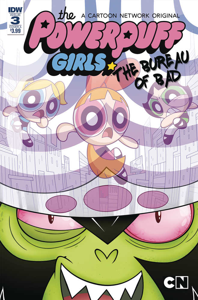 Powerpuff Girls Bureau Of Bad #3 (Of 3) Cover A Murphy