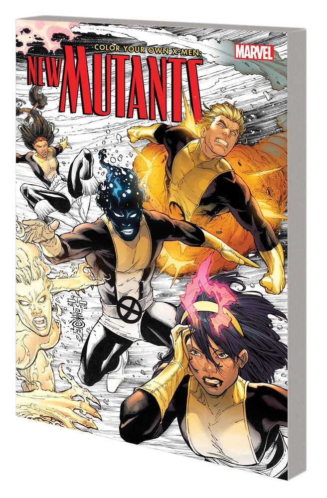 Color Your Own X-Men New Mutants TPB