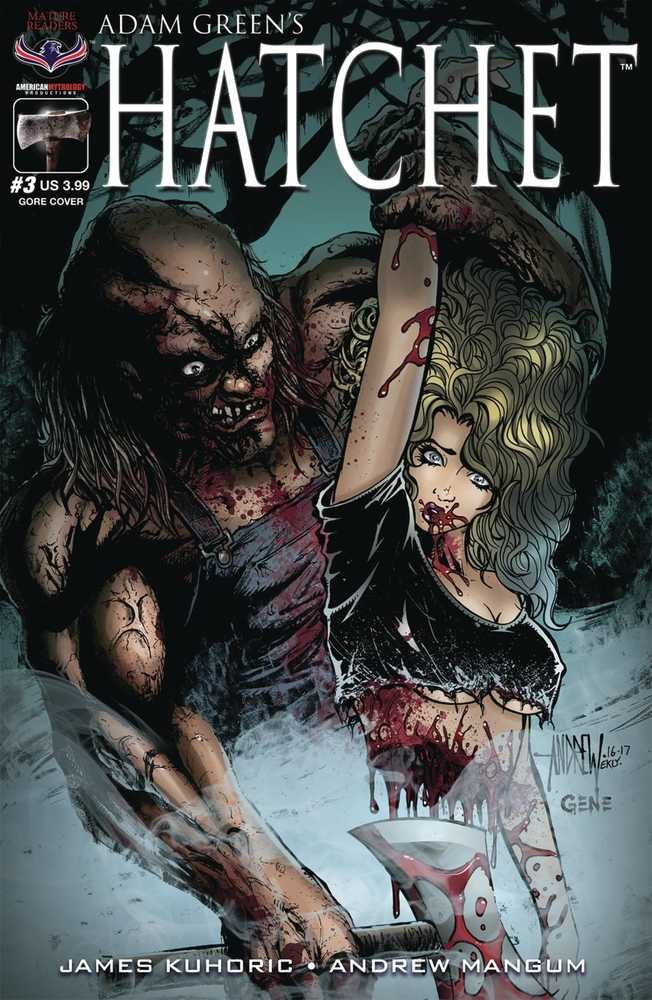 Hatchet #3 Cover C Mangum Cut In Two (Mature)