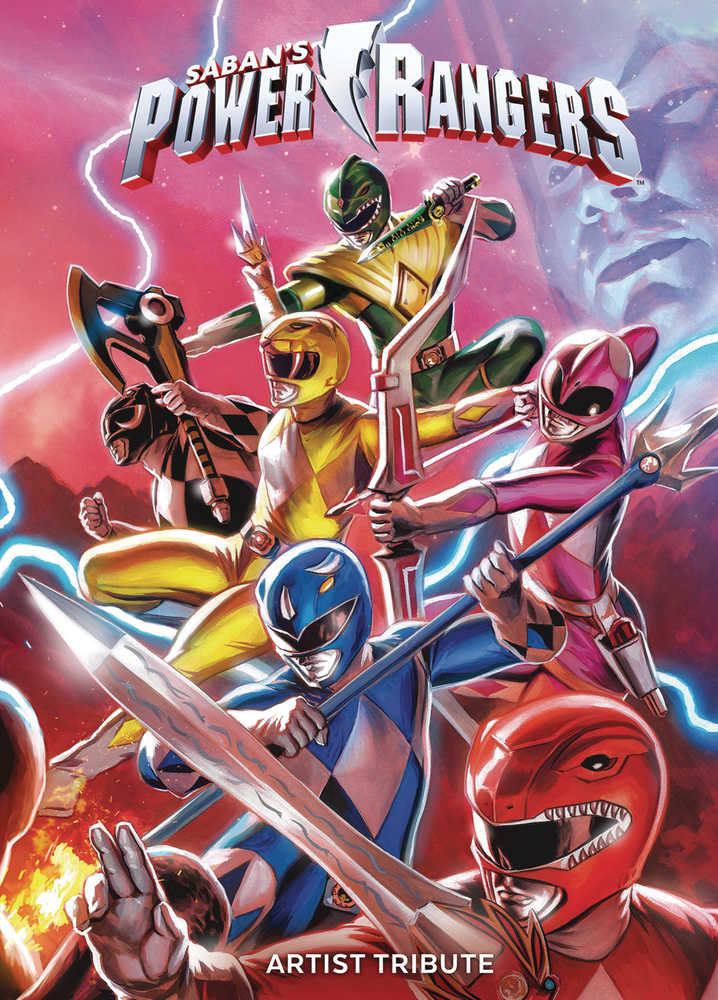 Power Rangers Artist Tribute Hardcover 