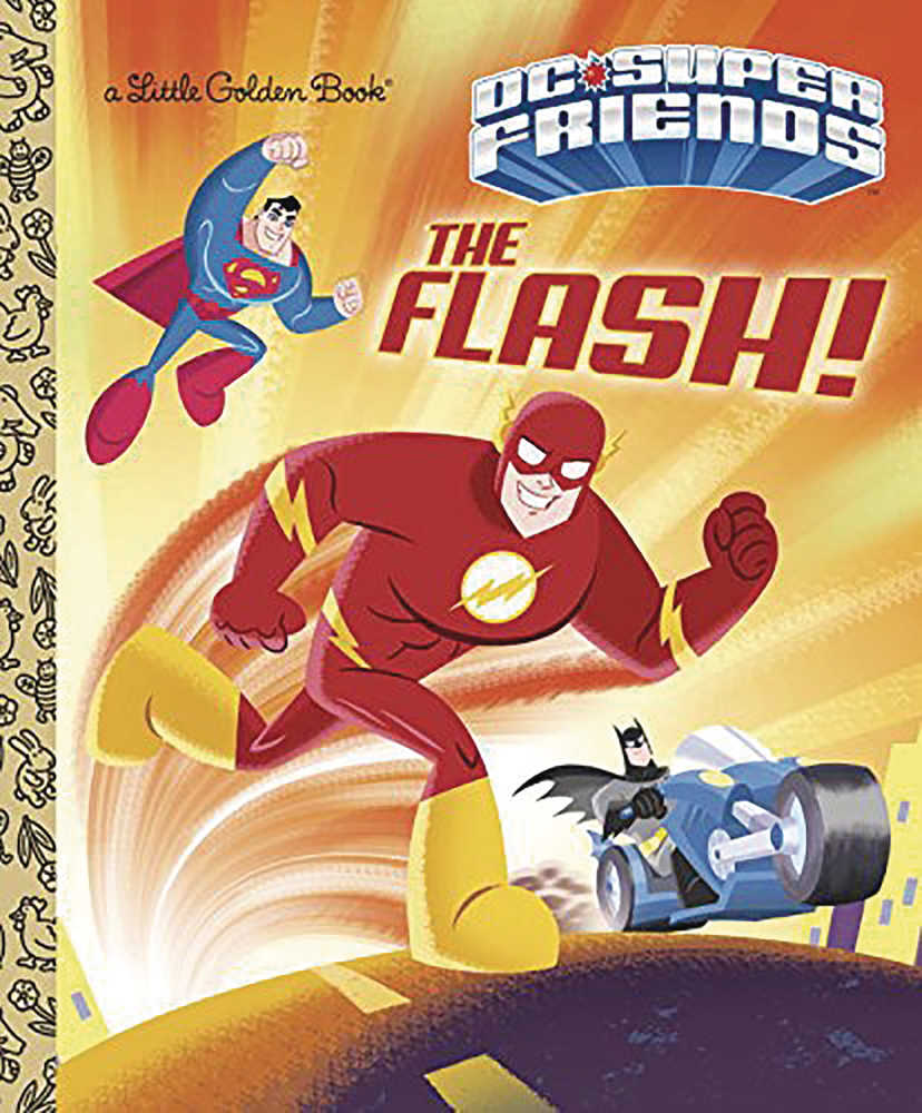 DC Super Friends Little Golden Book Flash 