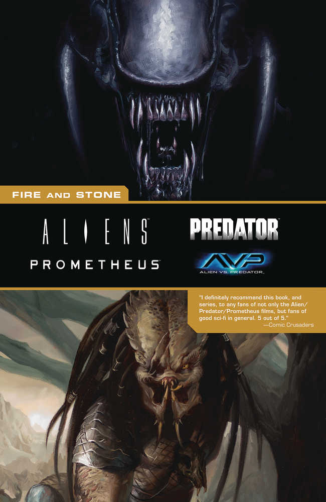 Aliens Predator Prometheus Fire And Stone TPB 
