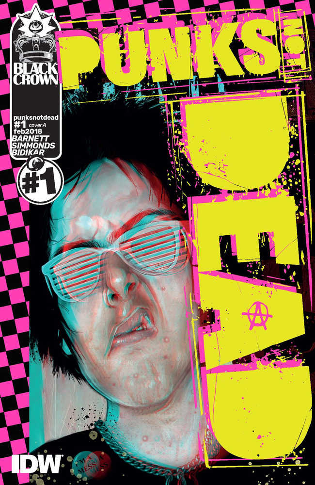 Punks Not Dead #1 Cover A Simmonds