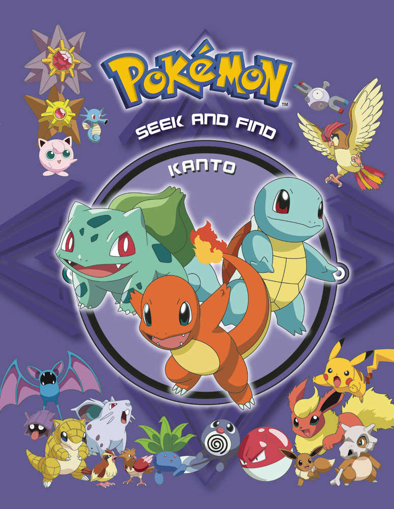 Pokemon Seek & Find Hardcover Kanto 