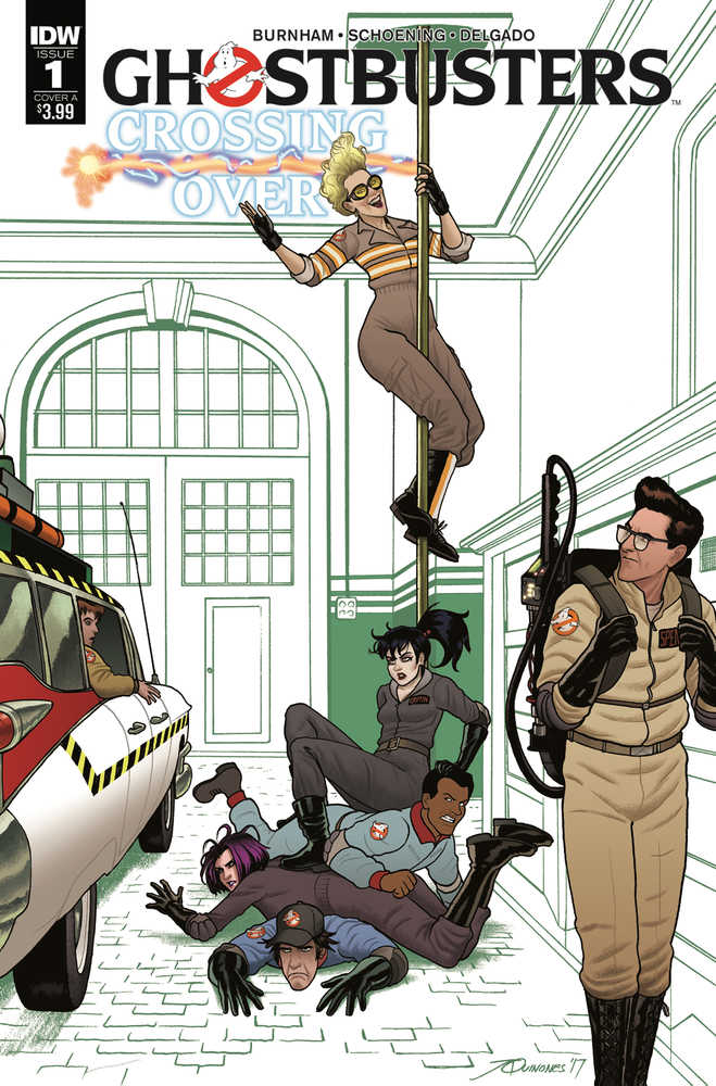 Ghostbusters Crossing Over #1 Cover A Quinones