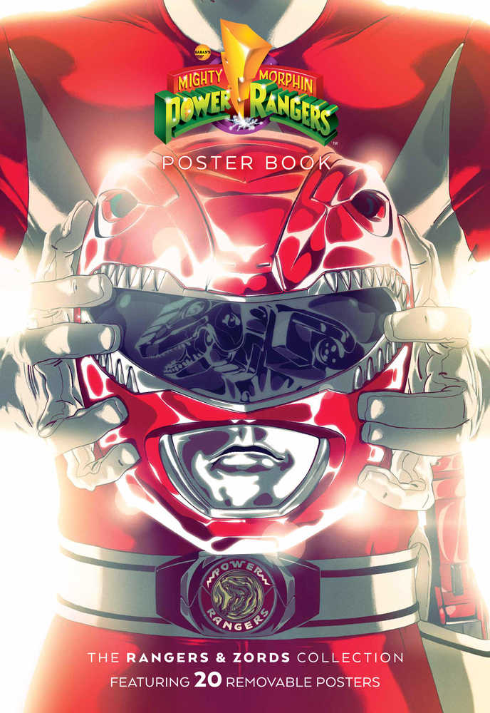 Mighty Morphin Power Rangers & Zords Poster Softcover 