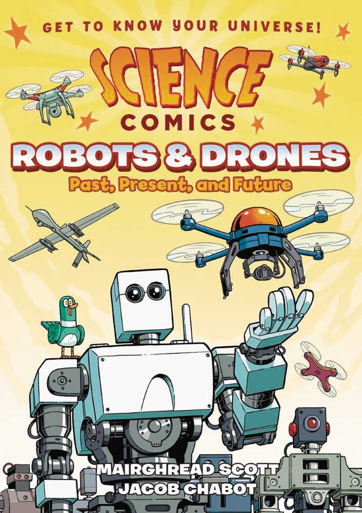 Science Comics Robots & Drones Graphic Novel 