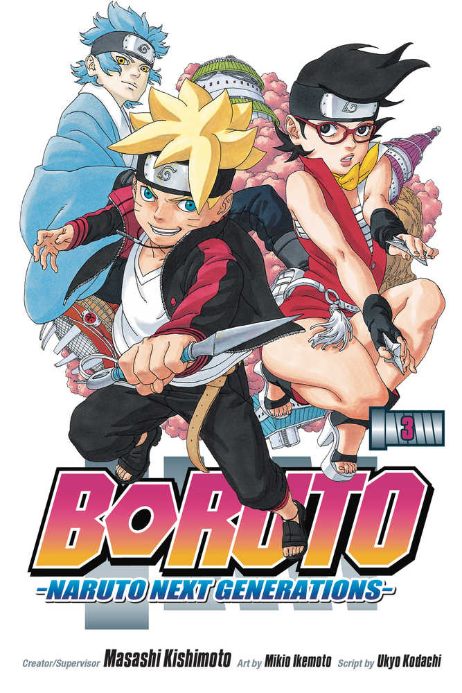 Boruto Graphic Novel Volume 03 Naruto Next Generations 