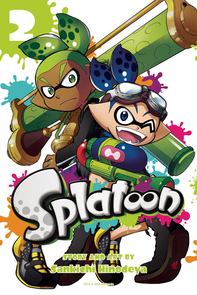 Splatoon Manga Graphic Novel Volume 02 