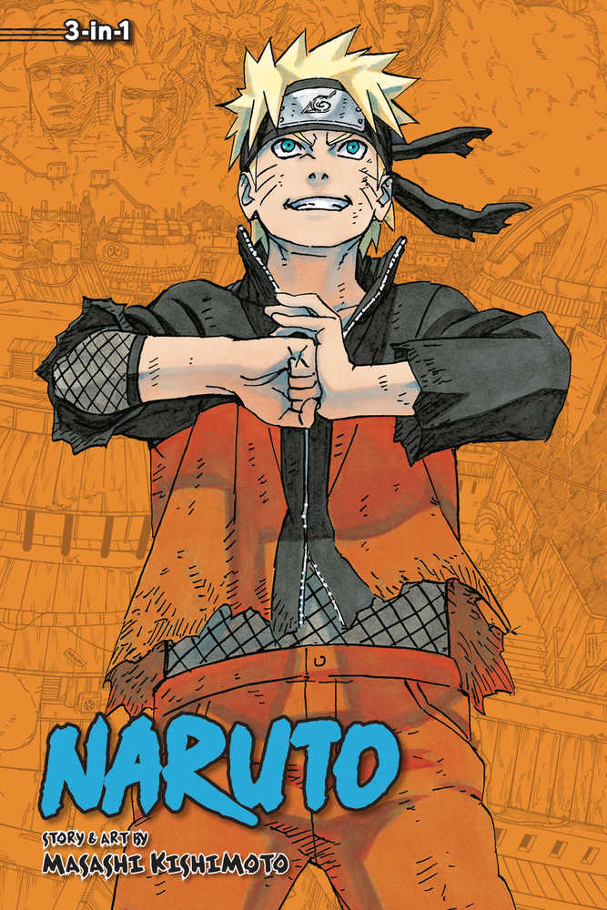 Naruto 3 In1 TPB Volume 22 