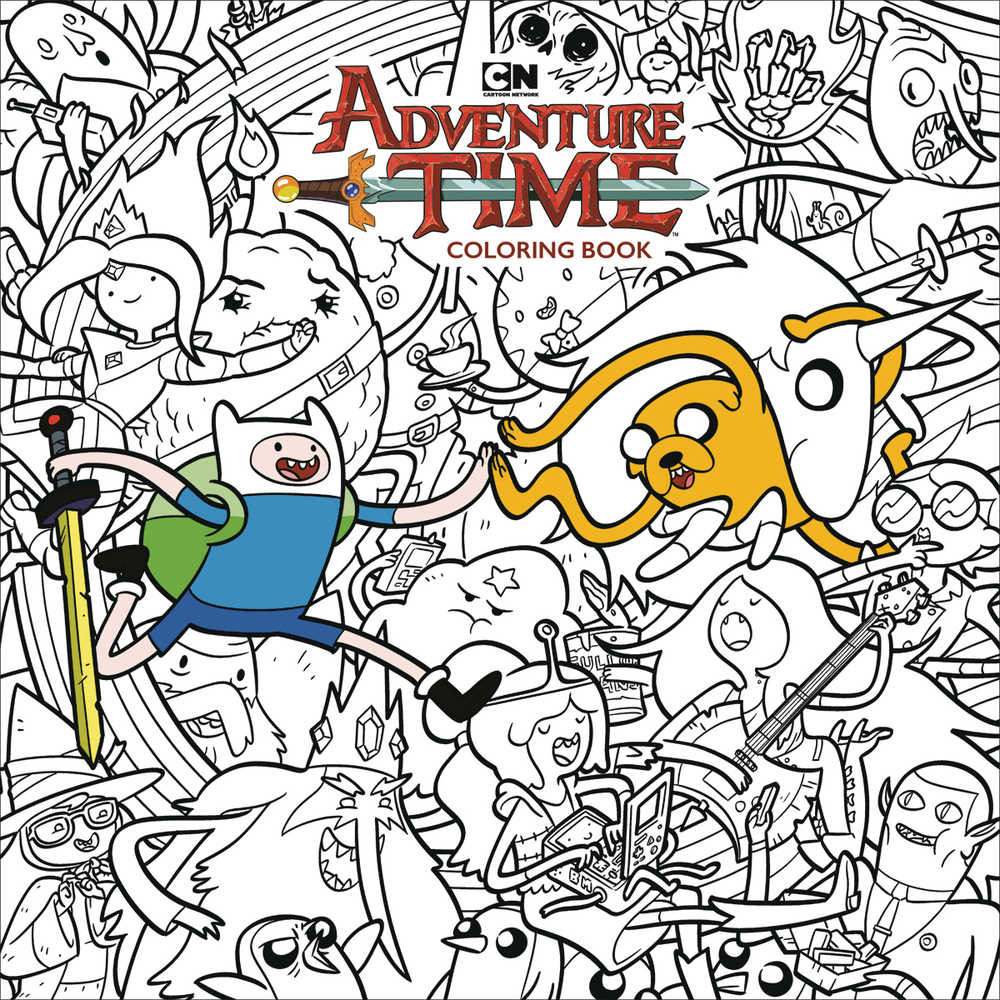 Adventure Time Adult Coloring Book TPB 