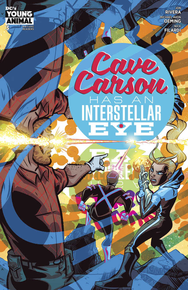 Cave Carson Has An Interstellar Eye #3 (Mature)