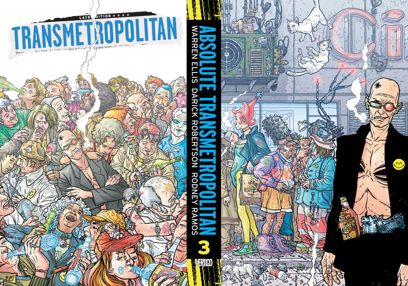 Abolsute Transmetropolitan Hardcover Volume 03 (Mature)