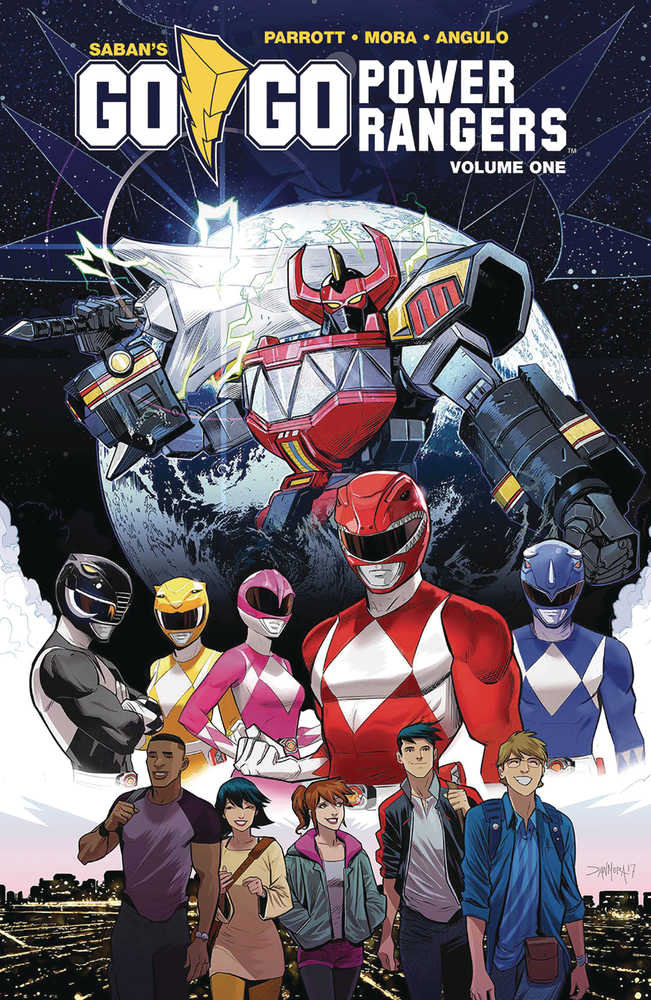 Go Go Power Rangers Graphic Novel Volume 01 