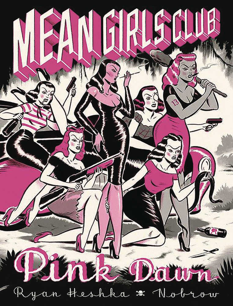 Mean Girls Club Pink Dawn Hardcover Graphic Novel 