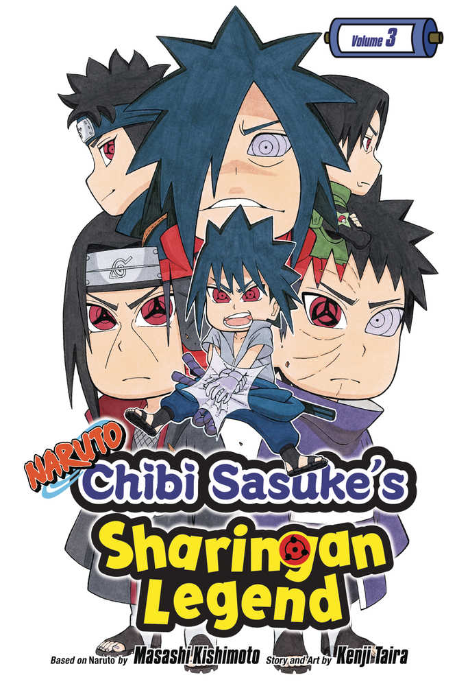 Naruto Chibi Sasuke Sharingan Legend Graphic Novel Volume 03 