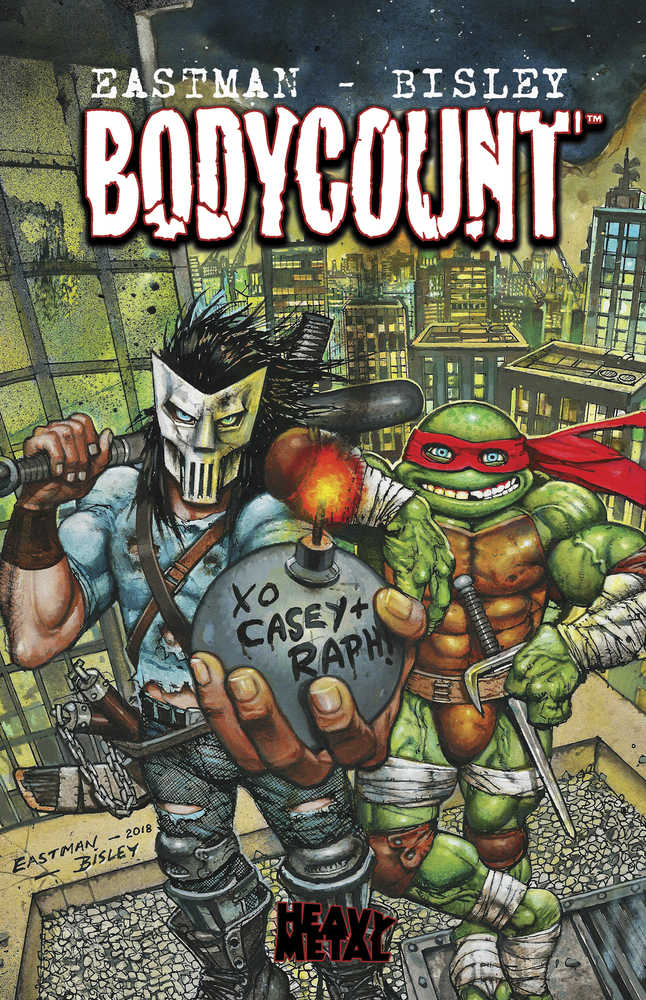 Teenage Mutant Ninja Turtles Bodycount Hardcover (Mature) 