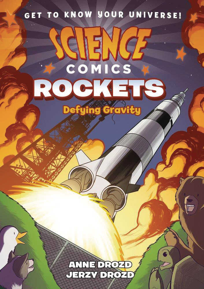 Science Comics Rockets Graphic Novel 