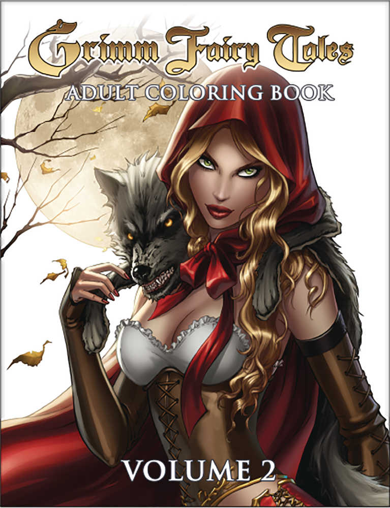 Grimm Fairy Tales Adult Coloring Book Volume 02
