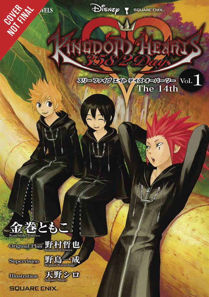Kingdom Hearts 358 2 Days Light Novel Softcover 